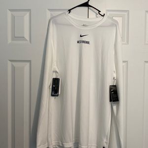 Wvu long sleeve drifit
